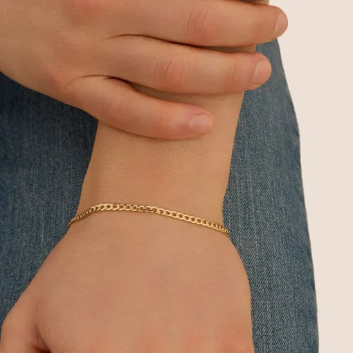 BRACCIALE GROUMETTE IN ORO GIALLO DA UOMO STROILI